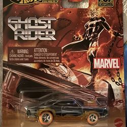 Hot Wheels Premium Pop Culture Marvel Ghost Rider Ghost Rider Charger