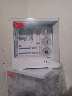 Lian Li - V100 ATX Mid-Tower Case, 4x 120mm ARGB Fans, RGB Strip, Tempered Glass, 420mm GPU Support - White (V100RW) - White
Pc case