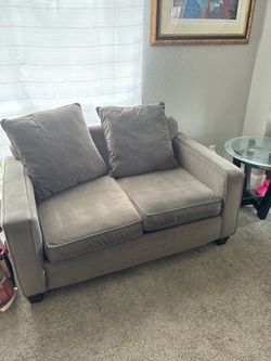Gray Loveseat