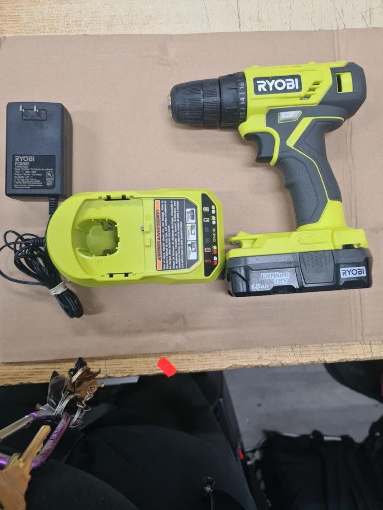 RYOBI 18V ONE+ HP Compact Brushless 1/2" Drill/Driver Kit With Battery & Charger