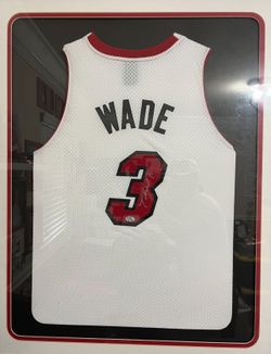 Dwyane Wade Autographed Jersey