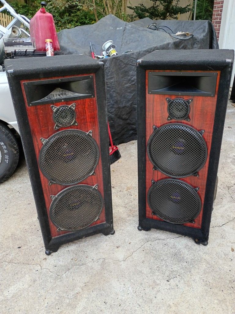 $600.00 Pro Studio 4/ 15s Old School Speakers Mid-rangers In Tweeters All In One