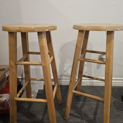 Wooden Stools (Used)