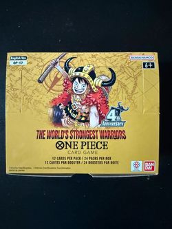 One Piece TCG OP17 World's Strongest Warriors BOOSTER BOX English