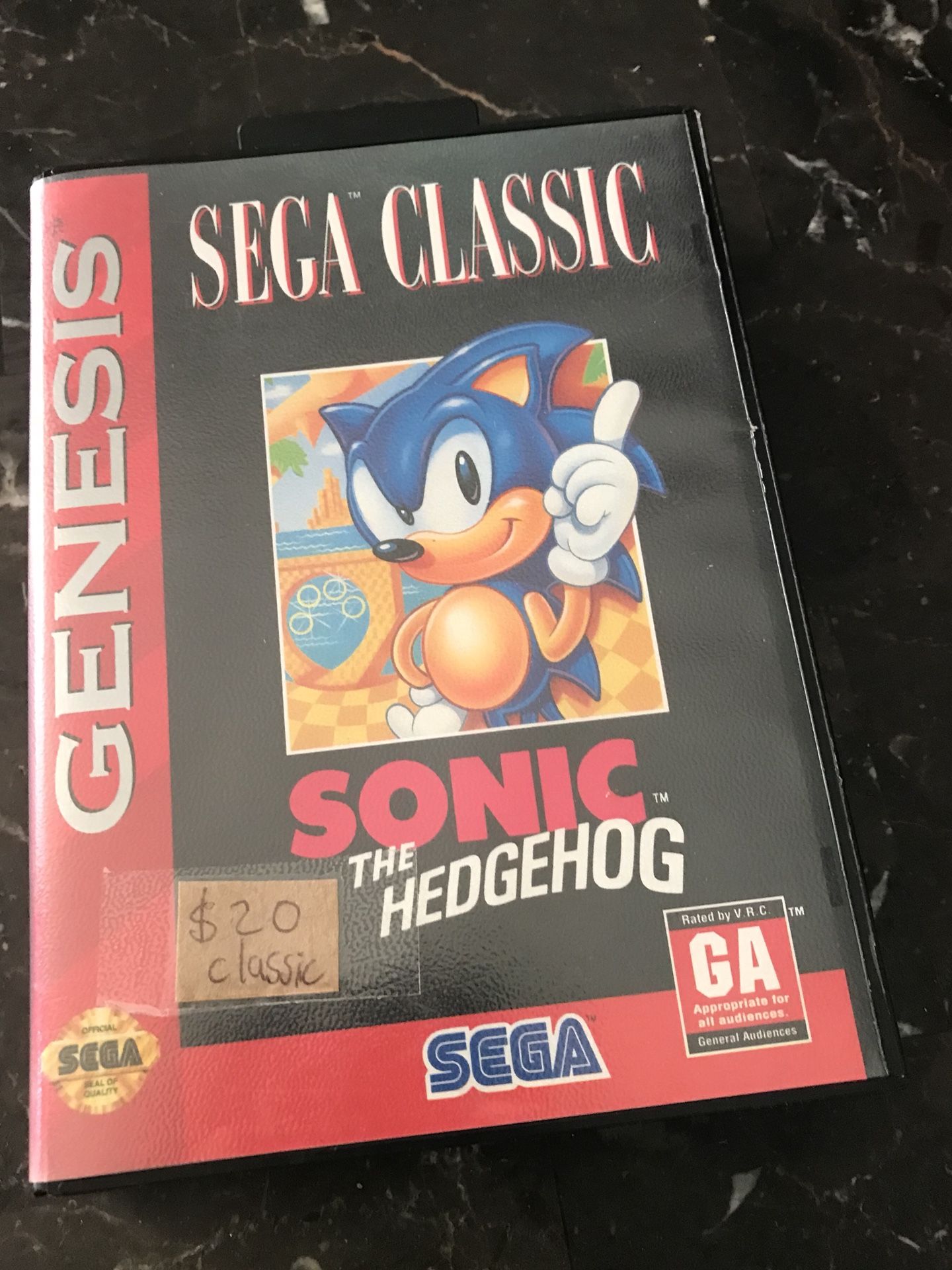 Sonic Classic Sega and Jurassic Park game