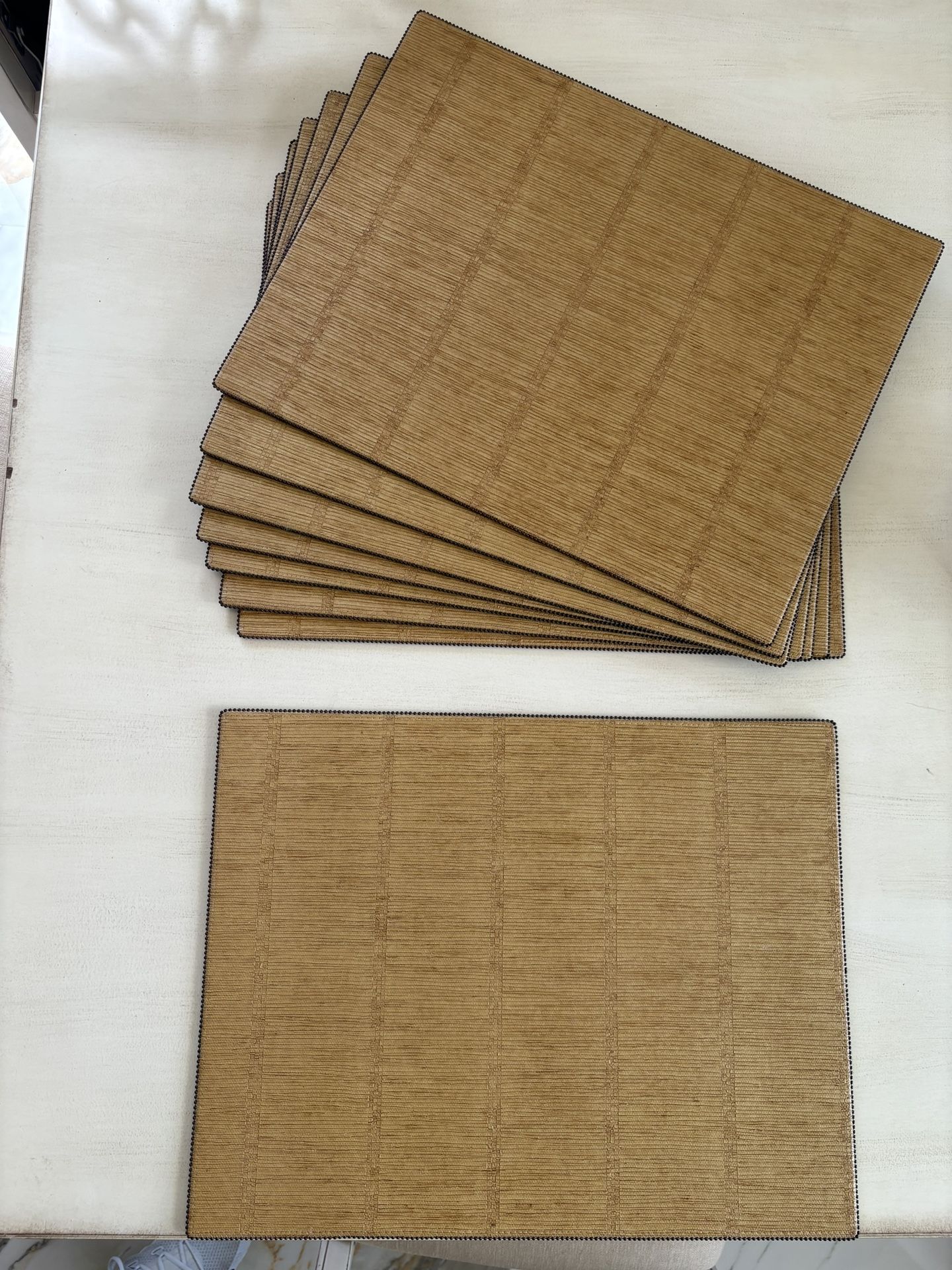 Sybaritic Industries Golden Textured Placemats