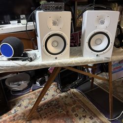 Recording Studio set Up. (speakers, Apollo Interface,Mic , Foam , Cables, Stand)