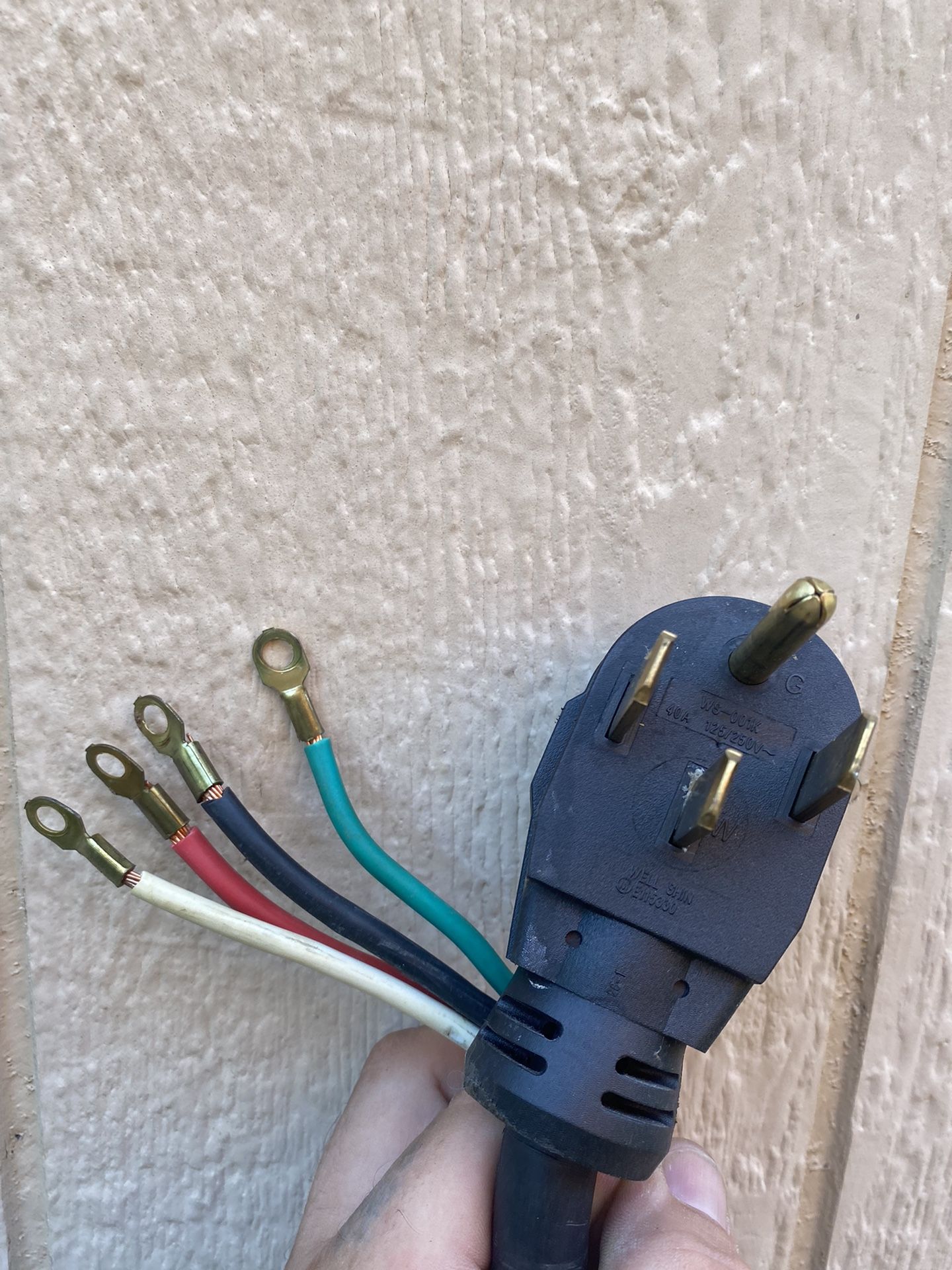 4 - Prong Dryer Cord/plug. Electric Dryer Plug