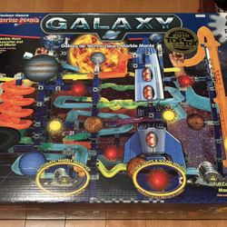The Learning Journey Techno Gears Marble Mania Galaxy  480 pieces Open Box