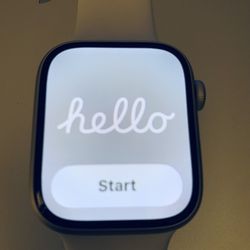 Apple Watch Series 8, 45mm Starlight Aluminum Case Model A2771