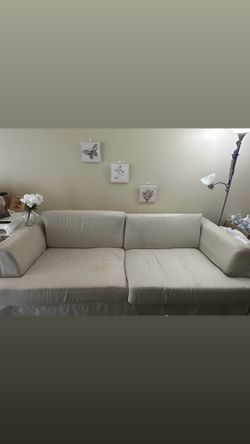 🛋️ 2-Seater Sofa (Beige) 