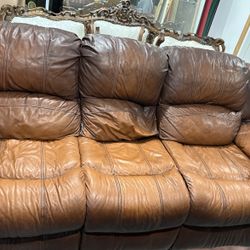 Brown Sofa Set