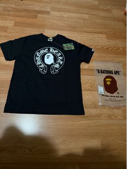 Chrome hearts Bape shirt(size medium)