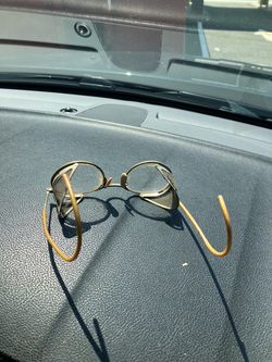 Safety glasses vintage