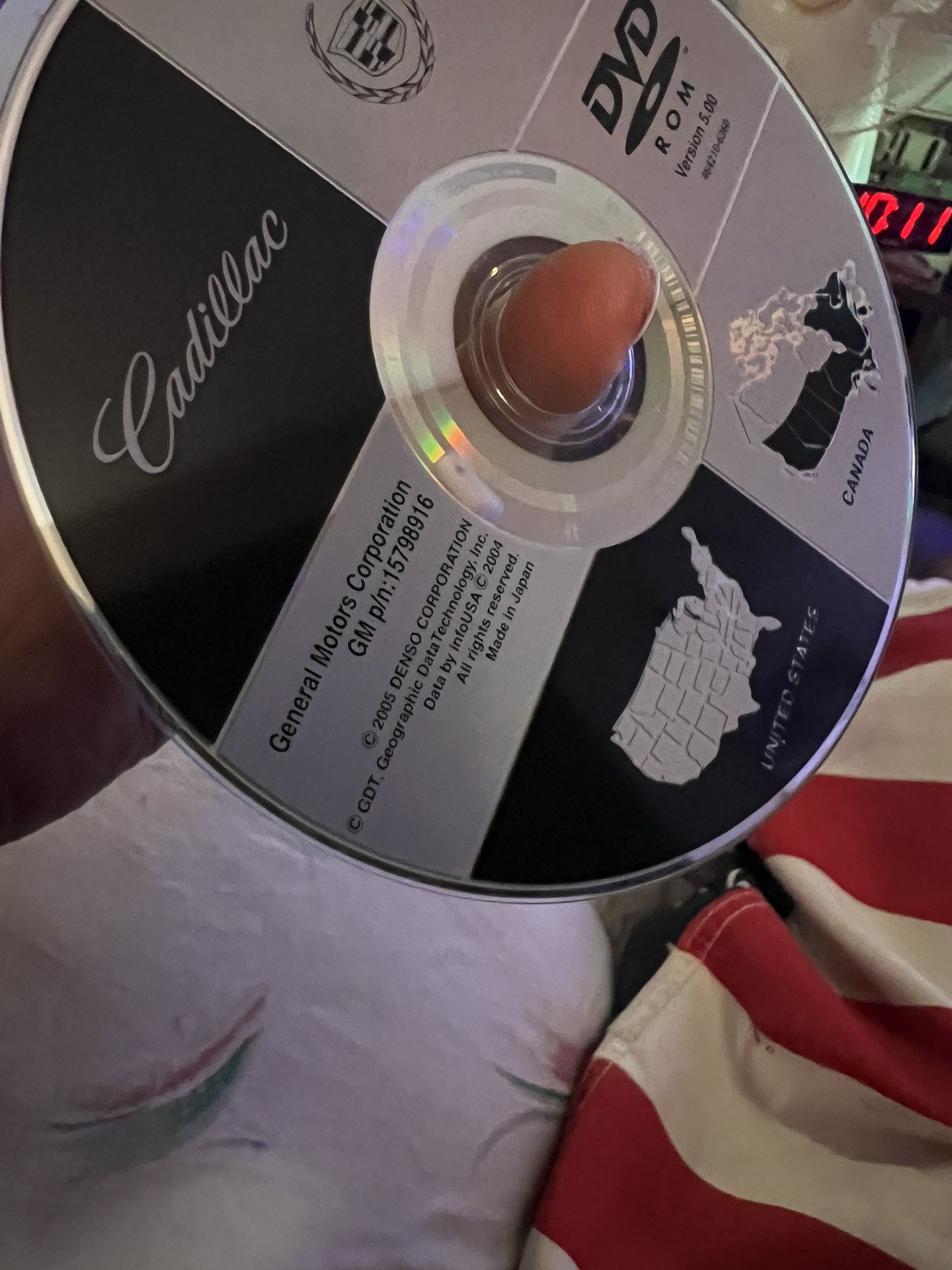 Up for sale I have a 100% original, factory OEM DVD Navigation map disc 💿👌🏾