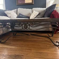 Ornate Stone Coffee Table