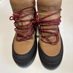 Palladium x Finisterre Waterproof Hiking Boots Men’s 11.5 Tan/Black New No Box