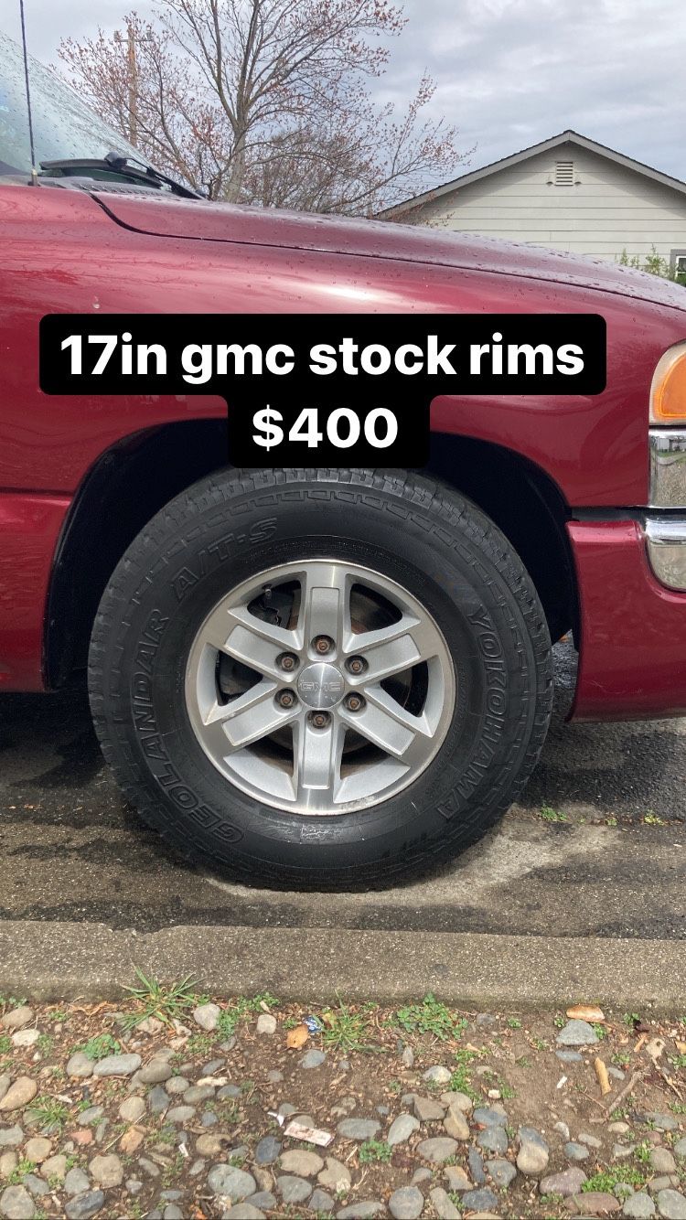 17s gmc sierra rims
