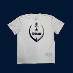 Nike Dallas Cowboys Legend Icon Performance Dri-Fit T-Shirt size large men’s 