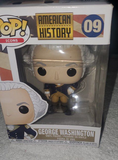 Funko Pop American History Addition George Washington