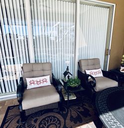 Sunbrella , Cushions ONLY . NO furniture or pillows included.