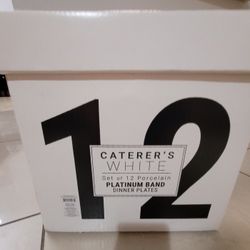 Pottery Barn Caterer's Plates Set