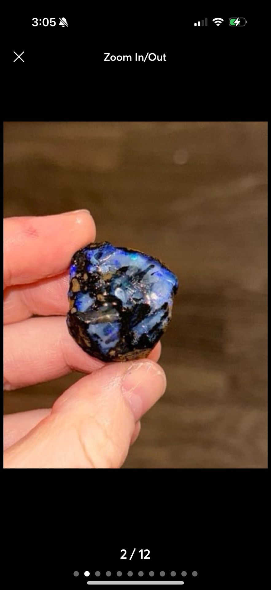 opal with Dendritic inclusions