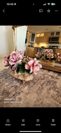 Huge Capodamonti Vintage Centerpiece