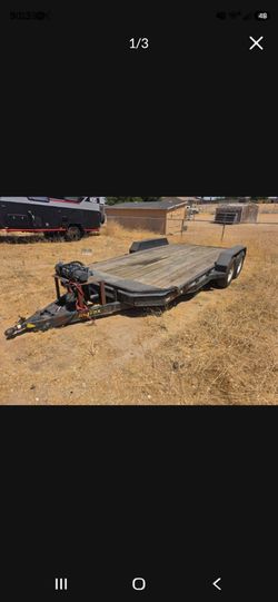 Bug tex car and heavy equipment trailer