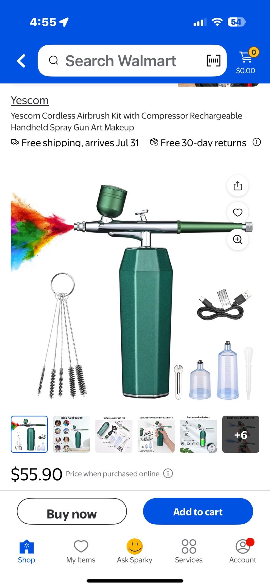 NEW Handheld Spray Gun Art Makeup