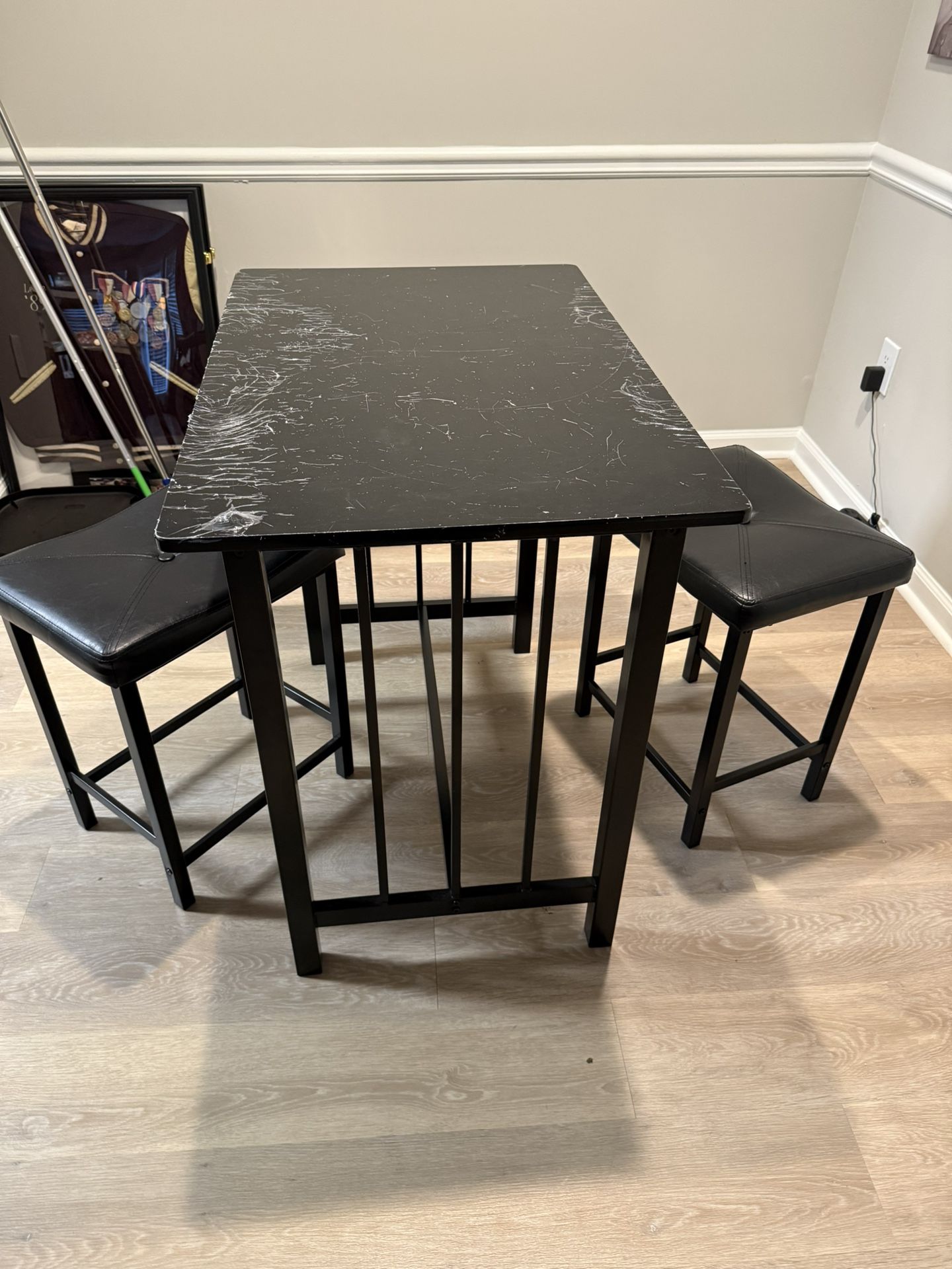 3-Piece Counter Height Dining Table 