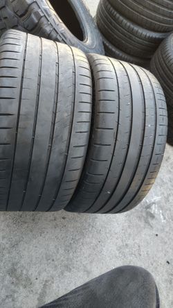 Tengo dos llantas michelín 265/35zr/19