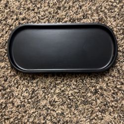 Black Bathroom Tray