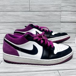 Nike Air Jordan 1 Low "Active Fuchsia" - Men's Size 10