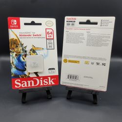 Nintendo Switch MicroSDXC 64GB Zelda Edition  ( New / Sealed  ) 