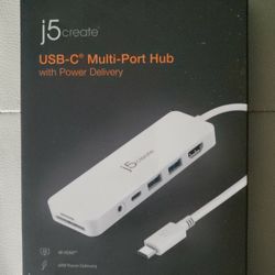 J5create USB C Multi-port Hub