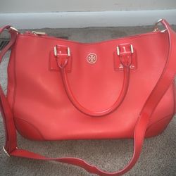 Medium size Women’s Leather Red Tory Burch Purse