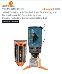 Jetboil camping backpacking stove