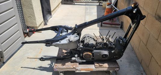 Motorcycle frame and parts