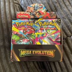 Mega Evolution Booster Pokemon Pack