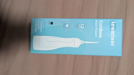 Leominor Cordless Water Flosser 300ml USB-C - New in Box