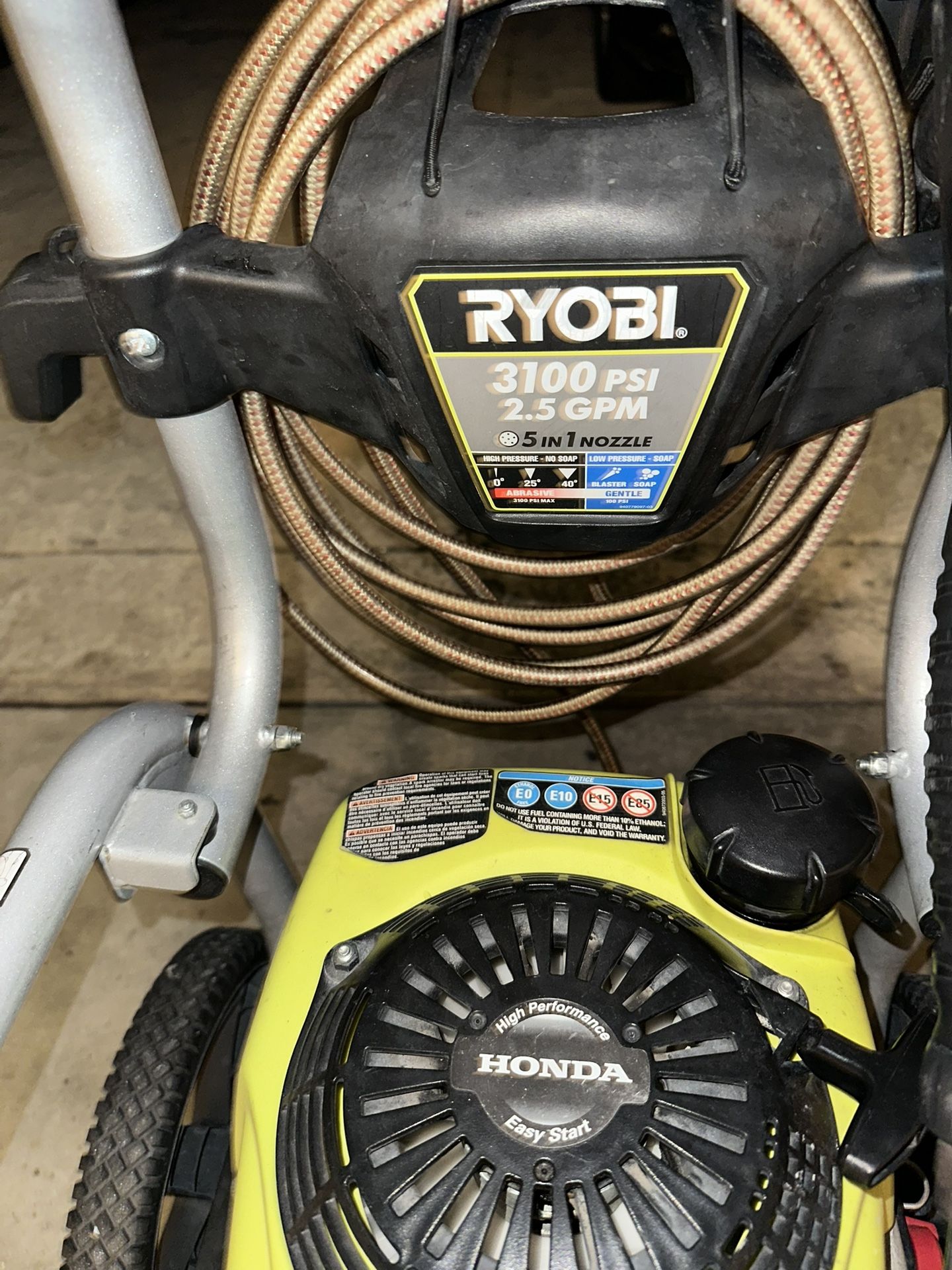Ryobi 3100 PSI 2.5 GPM Easy Start 