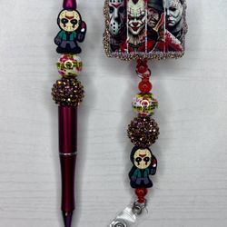 JASON BADGE REEL & PEN SET