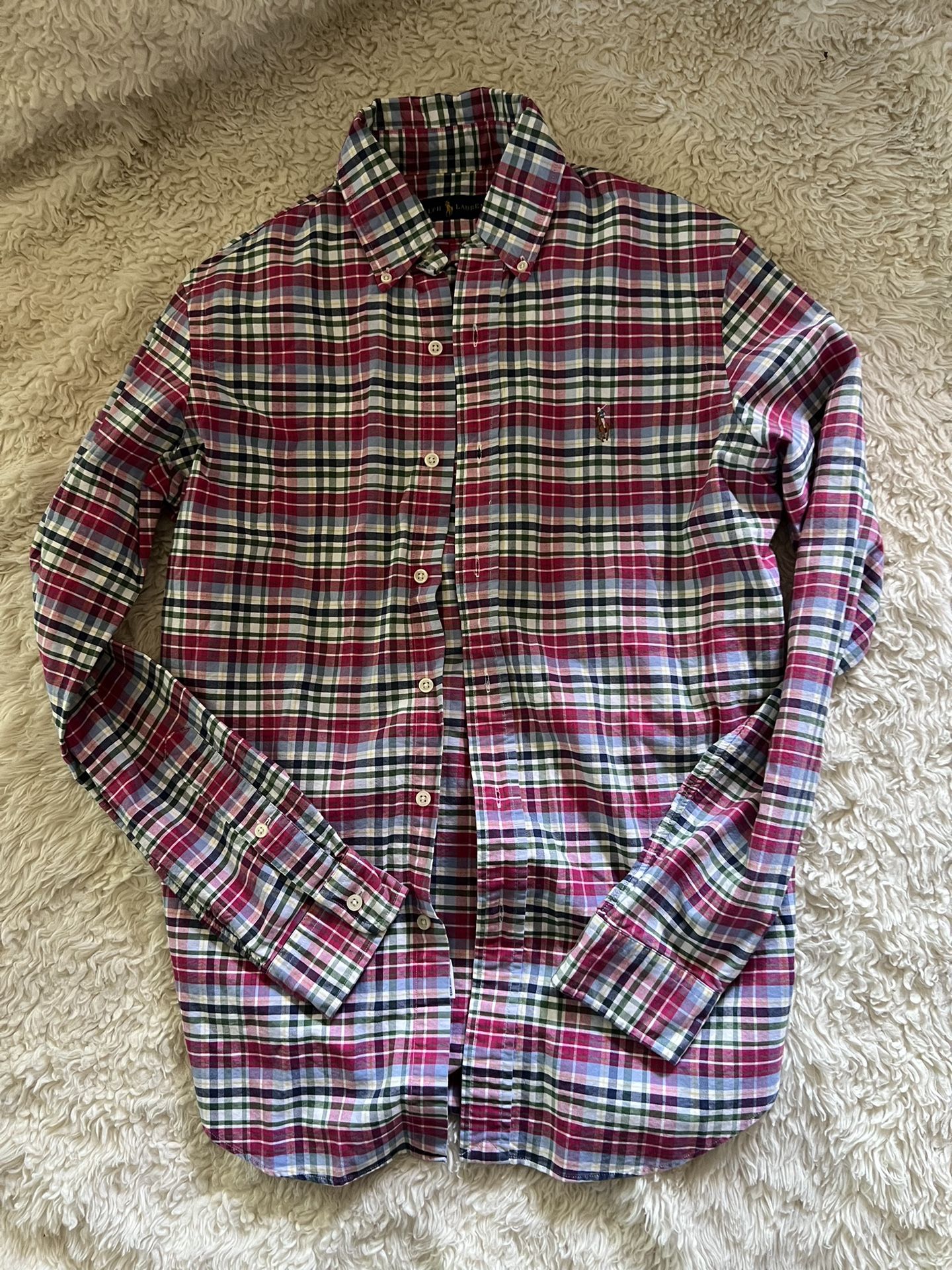 Ralph Lauren Plaid Button Up Shirt