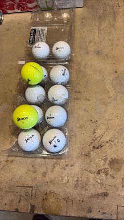 13 Used Srixon Golf Balls