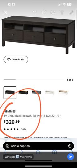 Ikea Hemnes Tv Stand for Sale in Matthews, NC - OfferUp