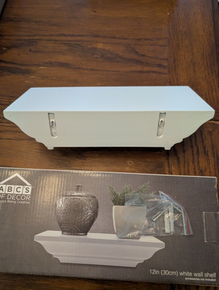 12" Floating Shelves X 2
