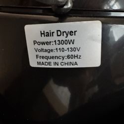Portable Sitting Hairdryer
