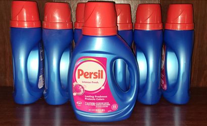 Persil Laundry Soap. 7 bottles for $25
