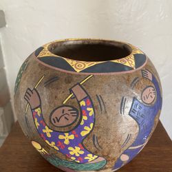 Hand Painted Bowl Made In Kenya 